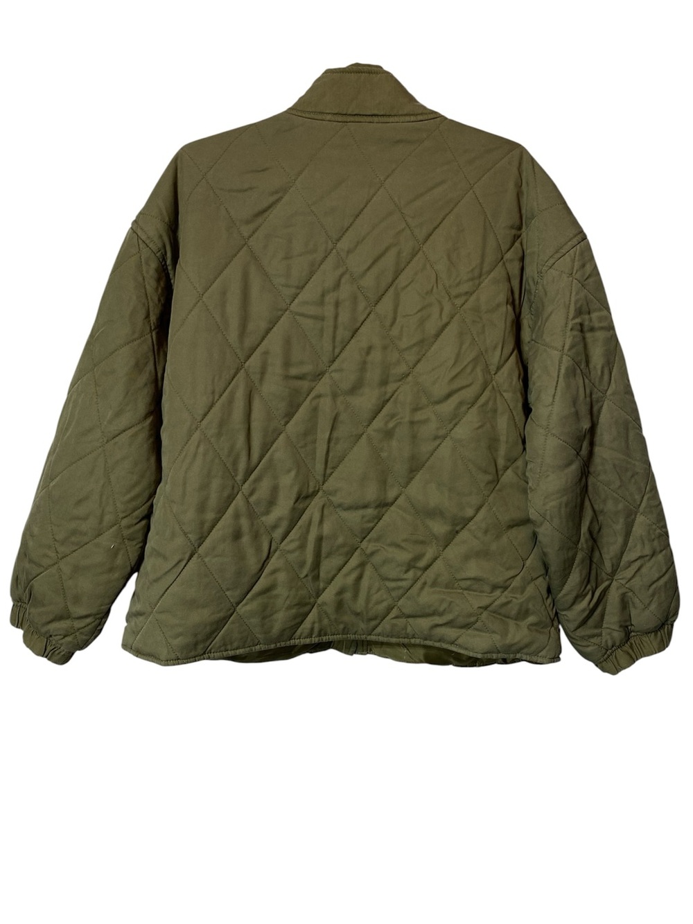 Green Quilted Dolman Jacket Social Standard by Sanctuary - Picture 3 of 7
